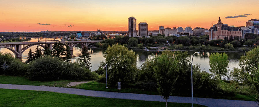 view of downtown Saskatoon